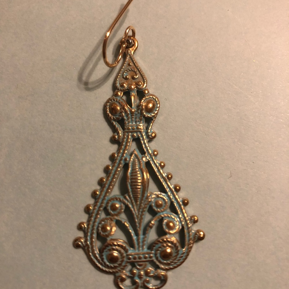 Custom made boho earrings - Picture 2 of 2